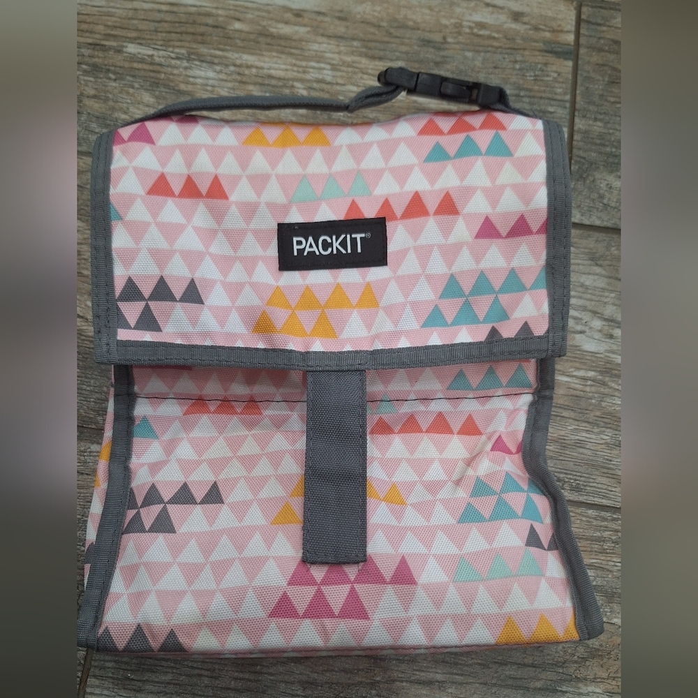 PackIt Geometric Lunch Bag